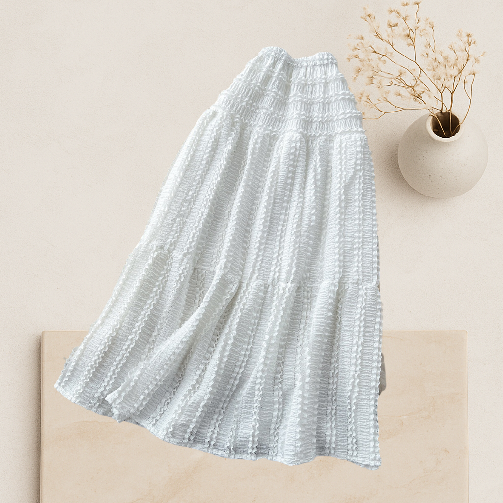 Isla- Ruffled Smocked Two-Piece Set