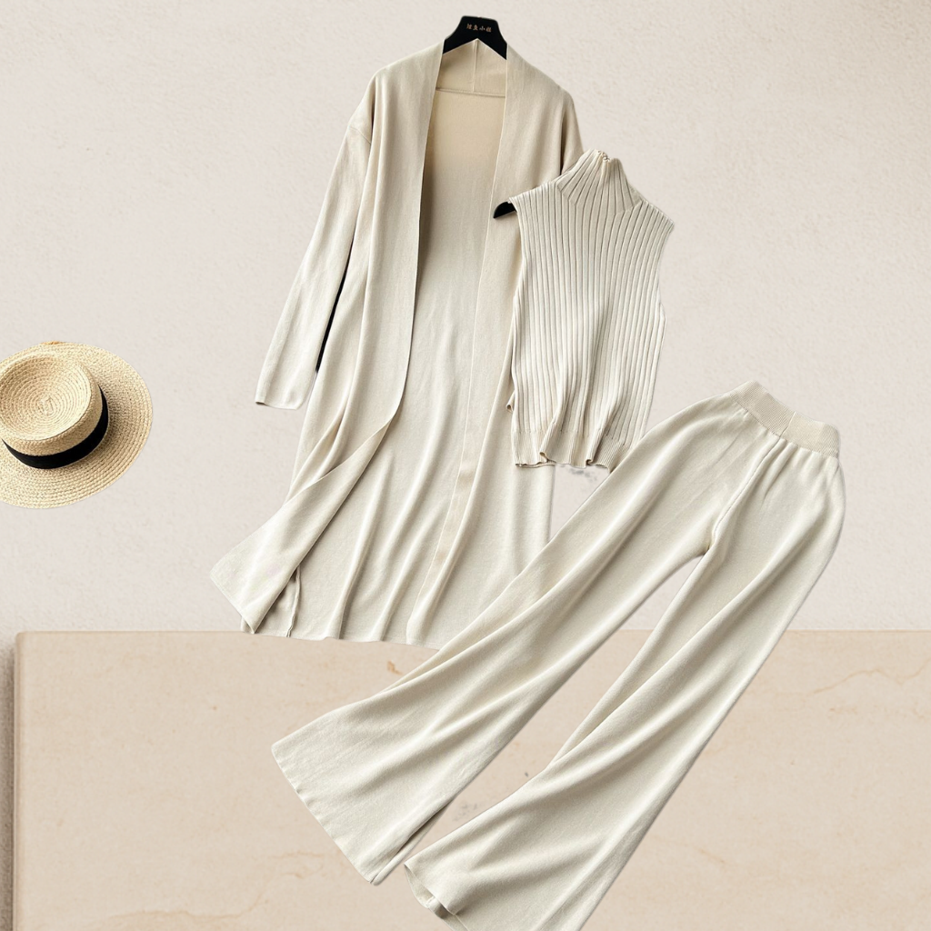 Ember - The Essential Knit Co-ord – 3 Piece Set