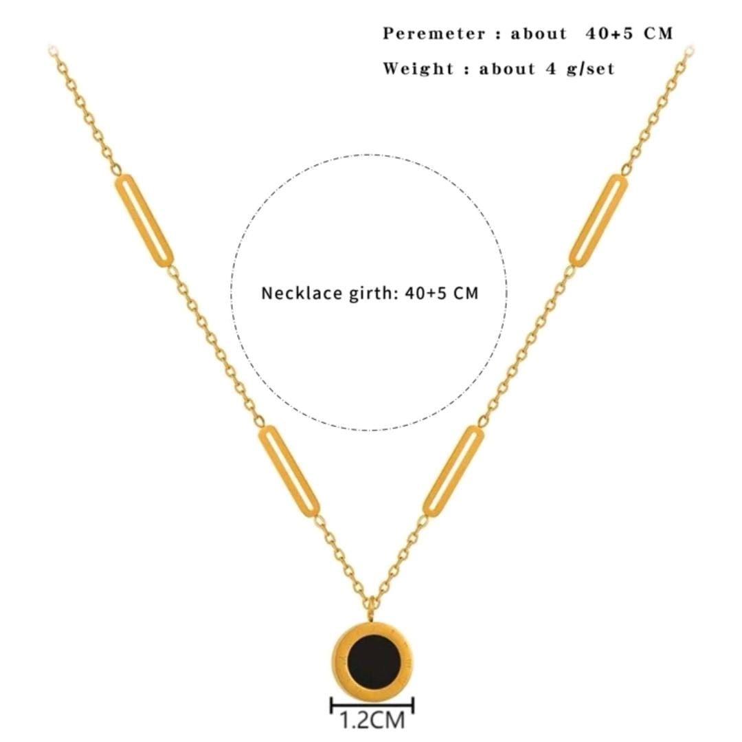 Luna Duo Necklace – Double-Sided Elegance