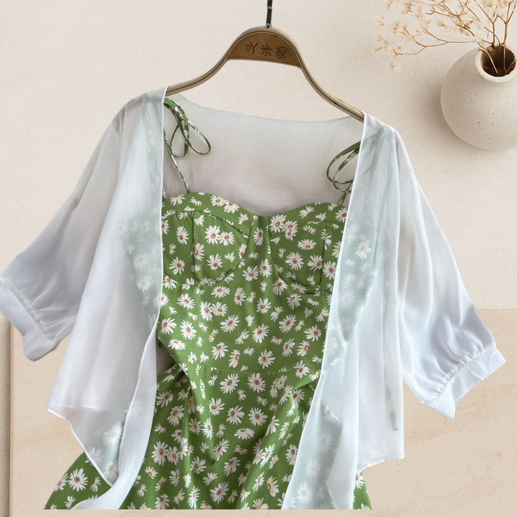 Daisy Bloom - Two Piece Dress Set