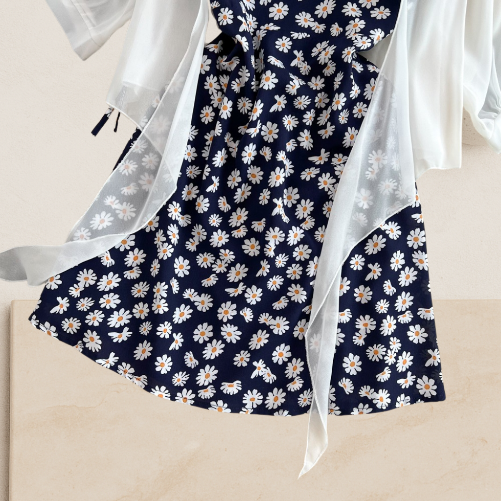 Daisy Bloom - Two Piece Dress Set