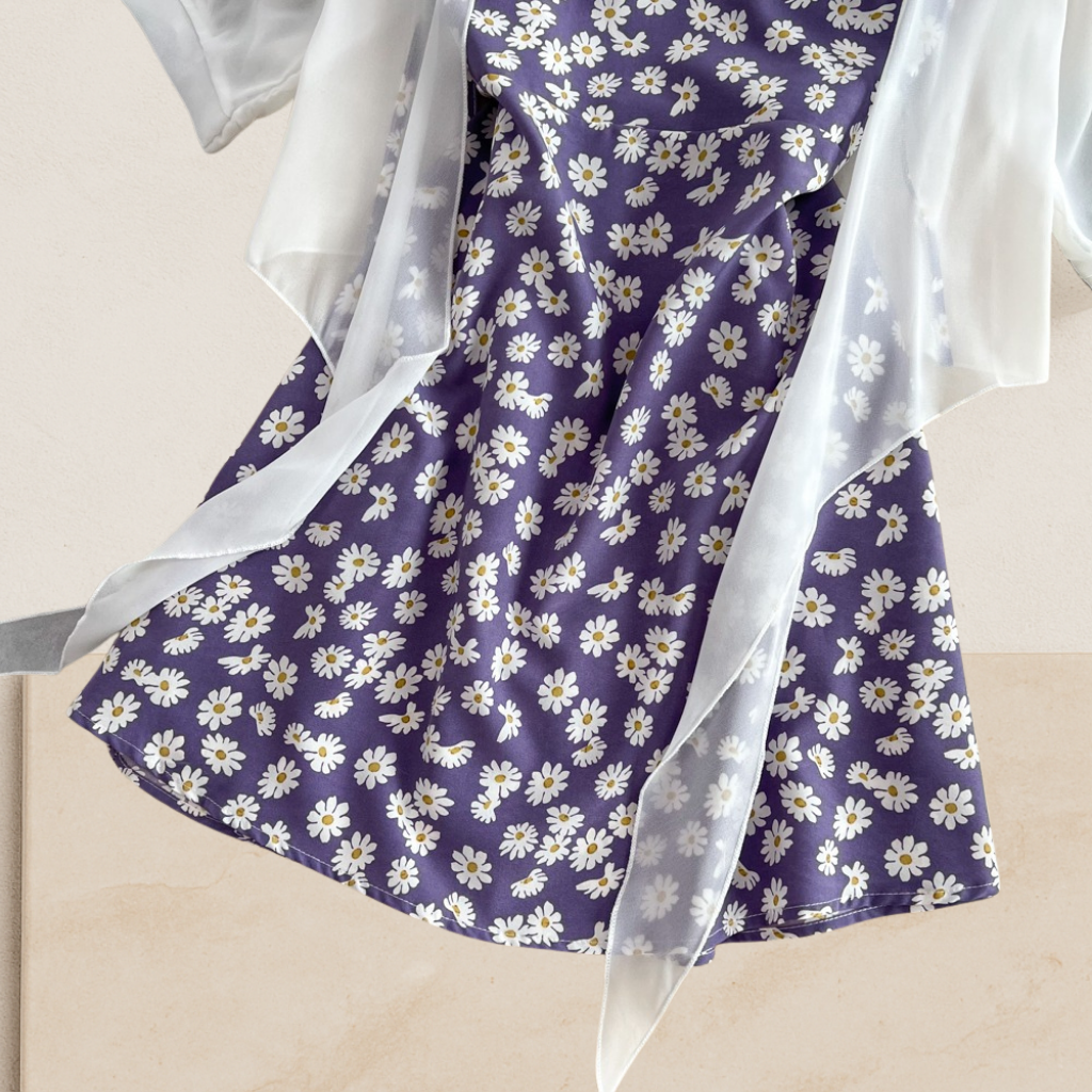 Daisy Bloom - Two Piece Dress Set