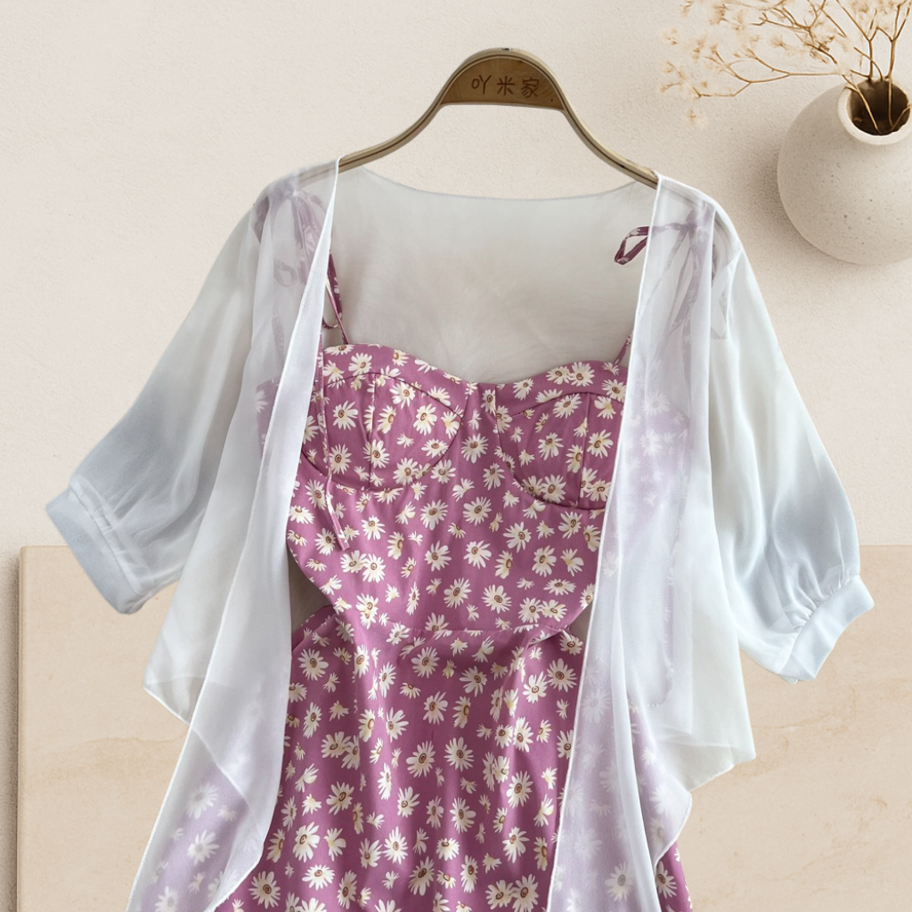 Daisy Bloom - Two Piece Dress Set