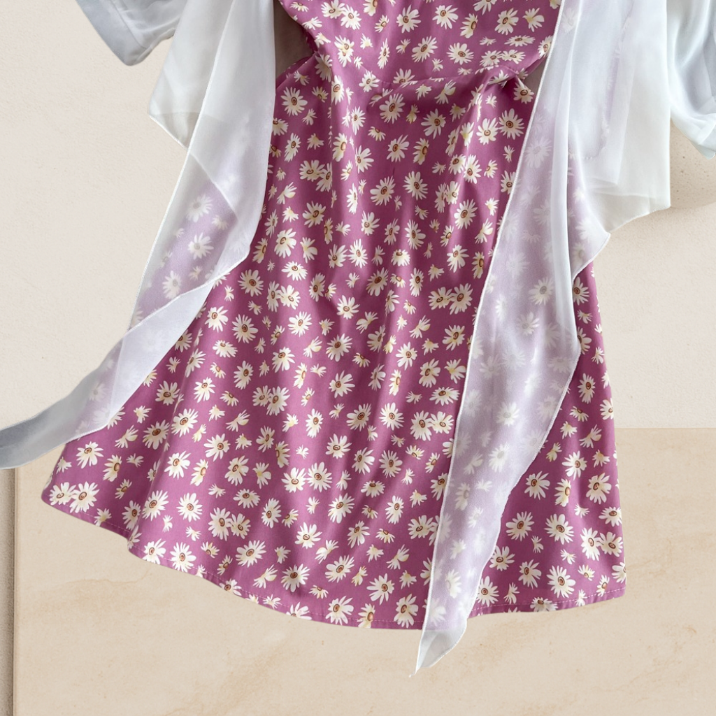 Daisy Bloom - Two Piece Dress Set