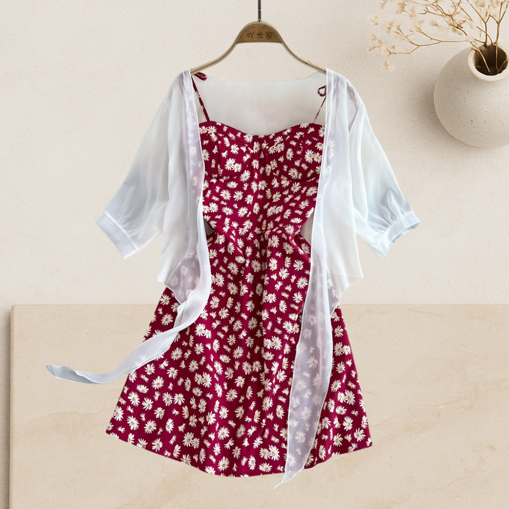 Daisy Bloom - Two Piece Dress Set