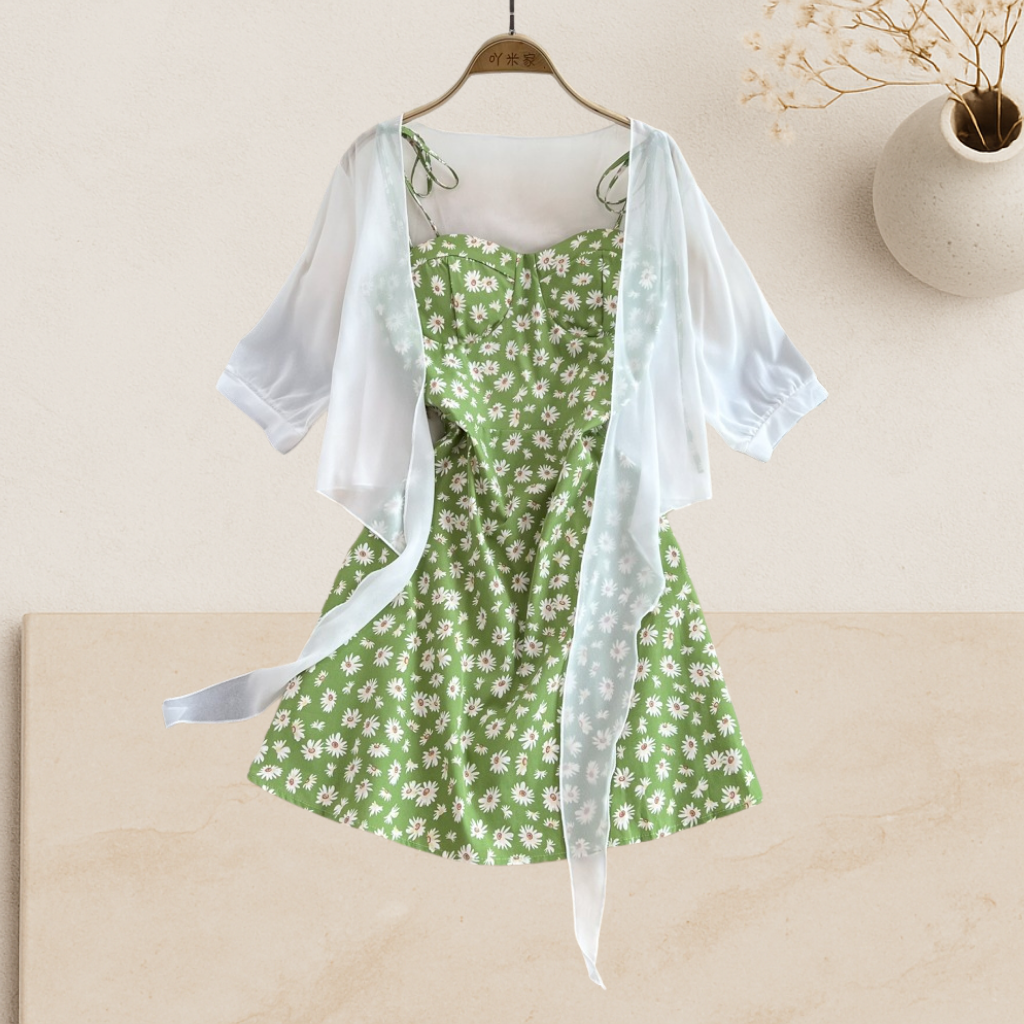 Daisy Bloom - Two Piece Dress Set