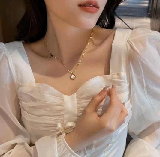 Luna Duo Necklace – Double-Sided Elegance